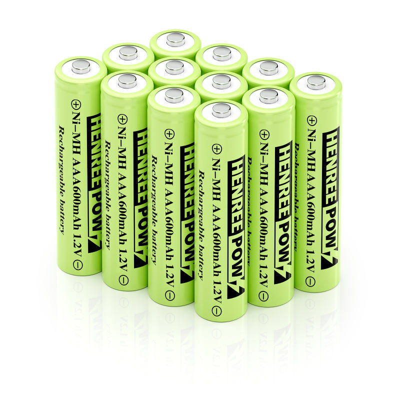 Henreepow 1.2V 600MAH AA NI-MH Baterii reîncărcabile